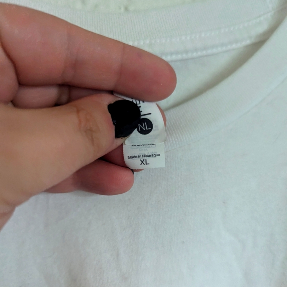Alani Nu White Graphic T-Shirt with Vintage Car Design - Picture 3 of 4